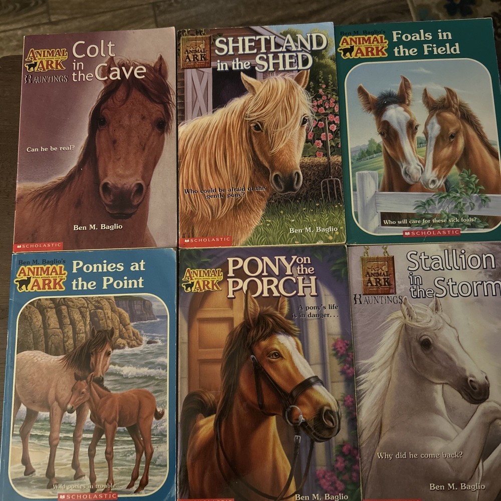 Lot of 6 Animal Ark by Ben M. Baglio Paperback Books Scholastic Inc