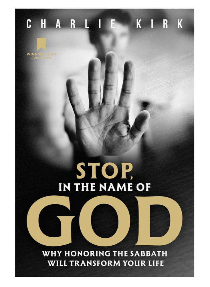 Stop, in the Name of God: by Charlie Kirk Brand New Paperback Free Shipp USA