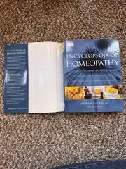 Encyclopedia of Homeopathy Andrew Lockie HC 2006 Updated Edition DK Hardcover