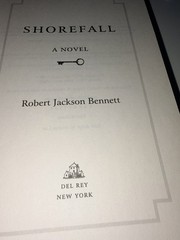 Shorefall Robert Jackson Bennett PB ARC Advance Reader Copy 1ST Edition 2020
