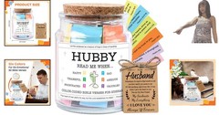 Meaningful Christian Gifts for Husband – Color-Coded Bible Verse Jar, 5 oz