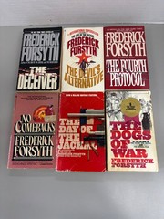 Frederick Forsyth Lot of 6 Paperbacks (See Photos for Titles)