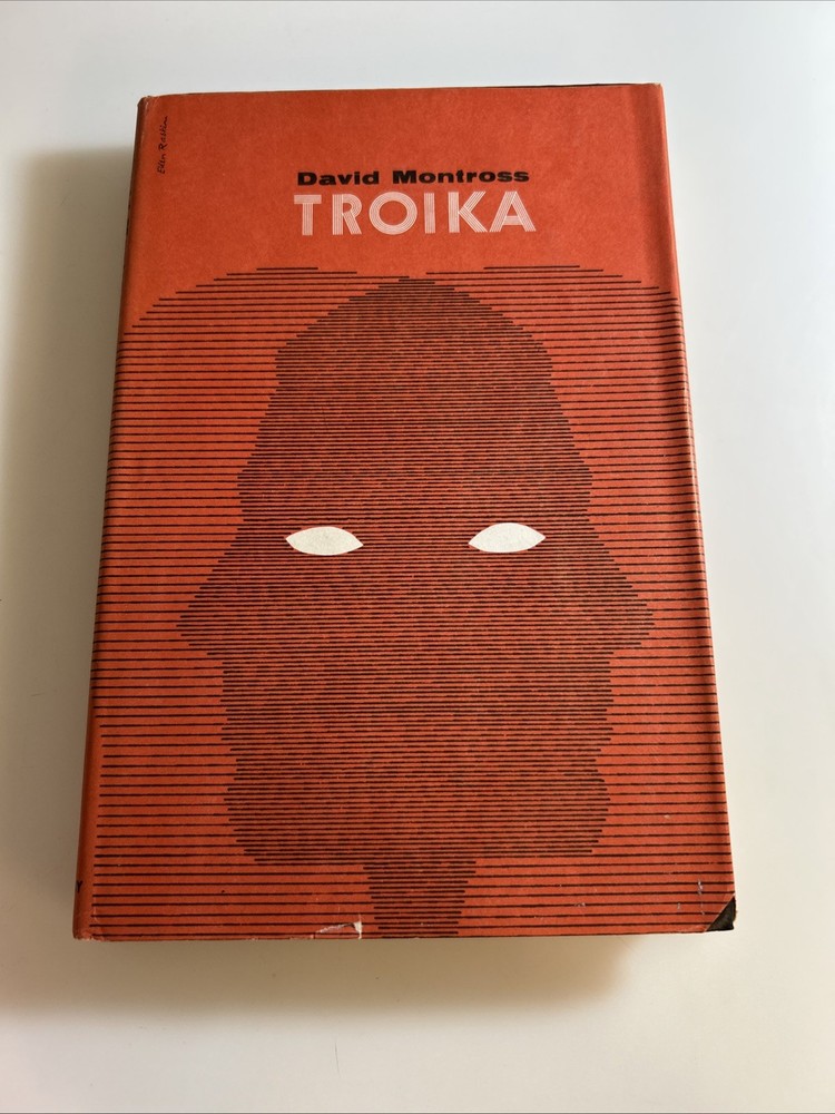 TROIKA – David Montross – 1963 HC – Book Club Edition/Rare Mystery 2926