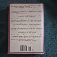 Tuesdays with Morrie by Mitch Albom, (1997, hardcover) VG/VG, SIGNED!!!