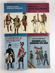 Uniforms of War Lot of 4 Waterloo Civil War American Blandford Press 1970s