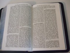 Black Morocco Leather Bible KJV published Eyre & Spottiswoode/Harper late 1950s?