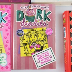 Lot of 7 Dork Diaries by Rachel Renee Russell Hardcover 1 2 4 9 10 13 15