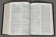 Hebrew Greek Key Word Study Bible KJV Genuine Leather Black AMG Publishers Box