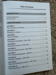 Great Courses: Foundations of Western Civilization I & II – 2 books, 16 DVDs