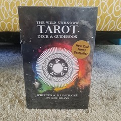 The Wild Unknown Tarot Deck & Guidebook Box Set By Kim Krans Brand New Sealed