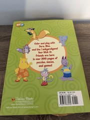 Super Big Coloring Book Paperback Golden Books 2006 dora, blues clues. used