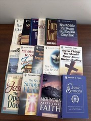 Kenneth Hagin & Hagin Jr. Faith Library Publications Books Booklets Lot of 15
