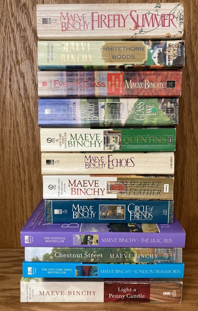 Lot of 12 MAEVE BINCHY Firefly Whitethorn Evening Lilac Chesnut Quentins Scarlet