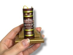 Santa Biblia Ilustrada miniature book Spanish selecciones Gustavo Dore w stand