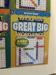 LOT 6 New Large Print GREAT BIG Word-Finds Word Search Kappa 204-209 Free Ship