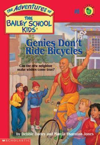 Genies Don’t Ride Bicycles (The Adventures of the Bailey School Kids, #8) – GOOD