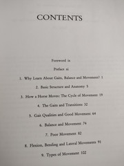 Horse Gaits, Balance and Movement Susan Harris 1993 Mechanics of Movement