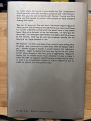 The Challenges of Wealth by Amy Domini – Hardcover Book – 1988(524)