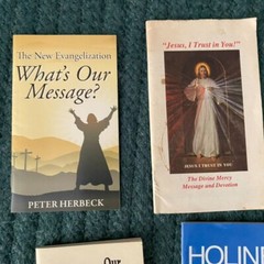 Lot of Vintage pamphlets: Christian / Catholic / Religious texts, set of 10