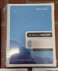 Spiral Bible: The Word of God for Notetakers 5 Book Set- KJV Old & New Testament