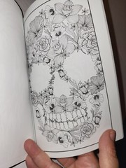 Bendon Just Add Ink Adult Tattoo Coloring Book