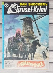 Dan Shocker’s Silber Grusel-Krimi #244 German Pulp Horror Magazine Novel VTG