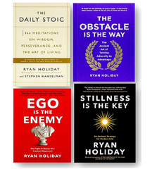 4 Books Set Ryan Holiday Brand New English Paperback Free Shipping USA ITEM