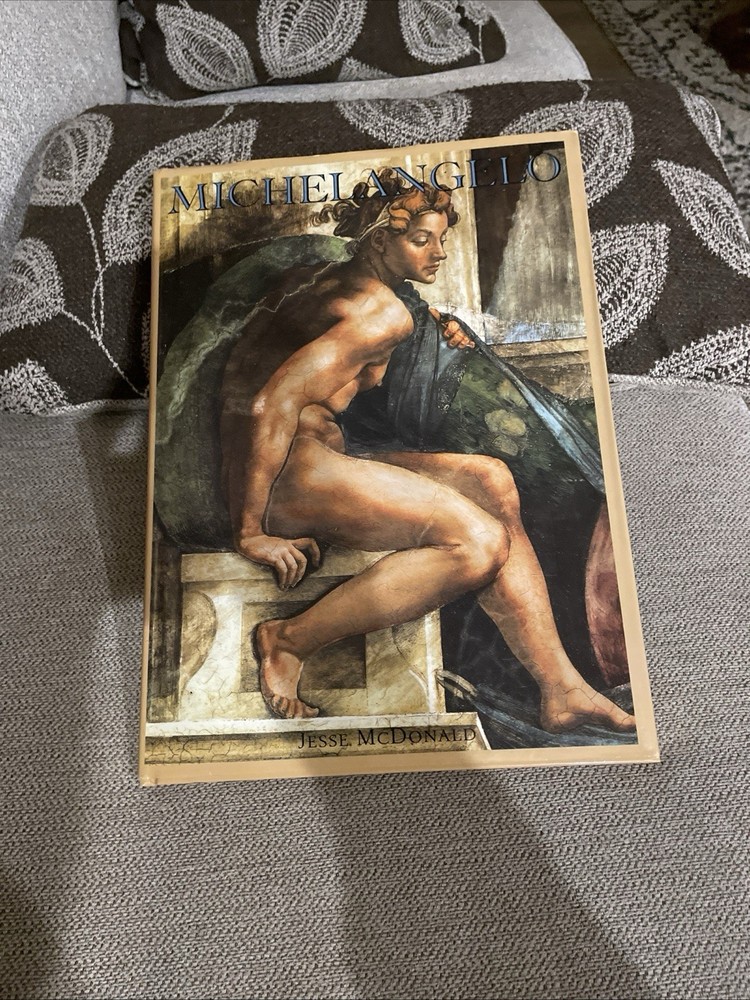 Michelangelo by Jesse McDonald (1995 Hardcover) 112 Pages with Dust Jacket