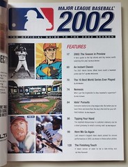 2002 MLB Official Guide To The 2002 Baseball Season Program 240 Pages MINT/NEW