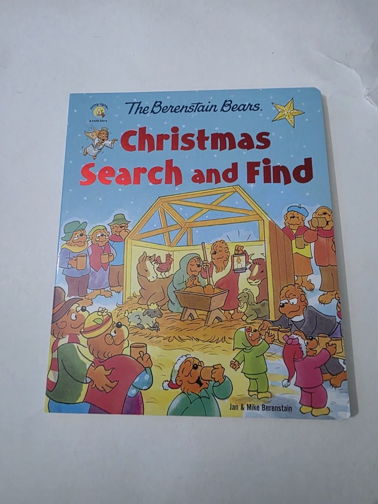 Berenstain Bears Christmas Search and Find, Hardcover by Berenstain, Mike; Be…