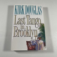 Kirk Douglas Last Tango In Brooklyn Signed Book 1994 Autographed Warner Books