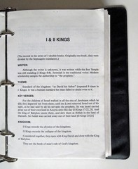 J. Vernon McGee’s Notes on the Holy Bible (partially complete, w/binder)