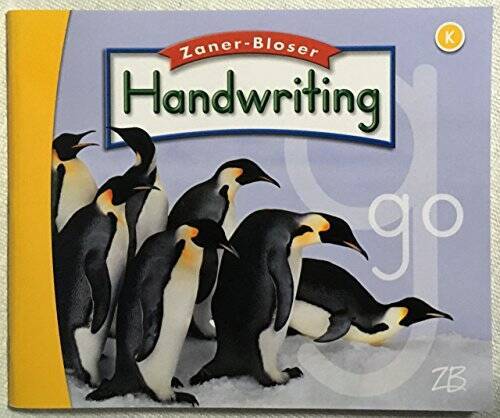 Zaner-Bloser Handwriting K, 2016 – Paperback – VERY GOOD