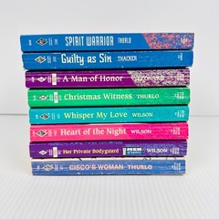 8x Harlequin Intrigue PB Romance Books/Novels – Multiple Titles & Authors