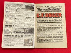 GF UNGER Vtg German Language Western PULP PAPERBACK Magazine