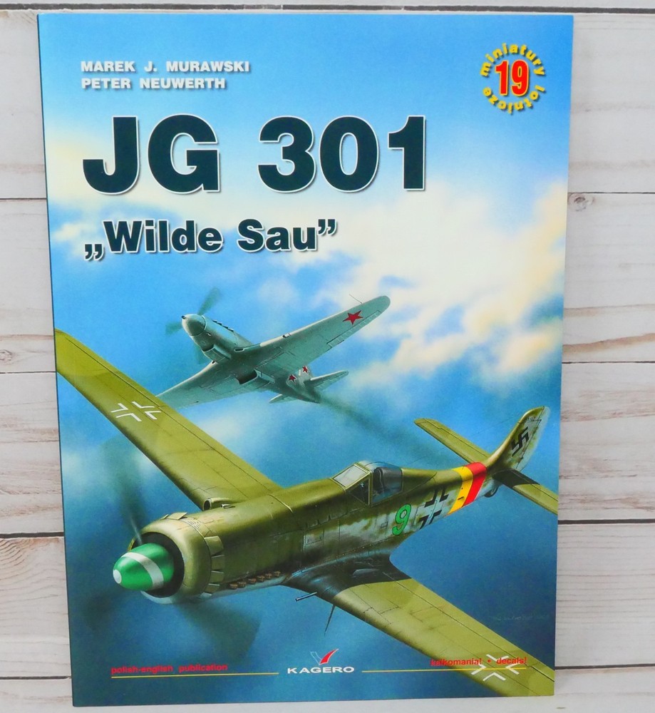 Kagero Aviation Miniatures 19, JG 301 Wilde Sau with Decals