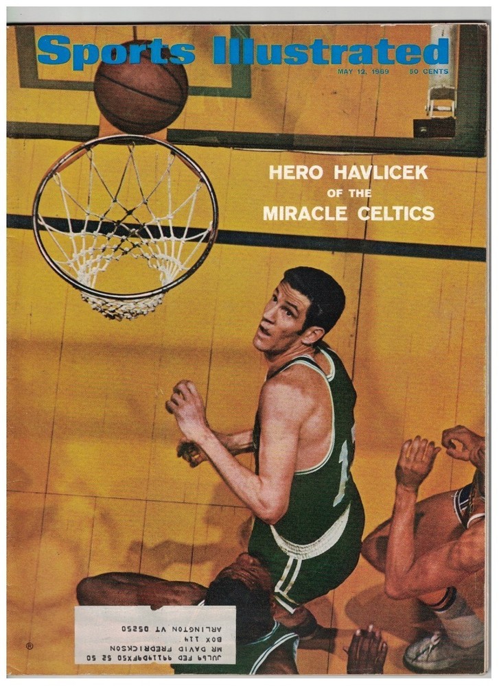 John Havlicek Boston Celtics May 12 1969 Sports Illustrated Magazine