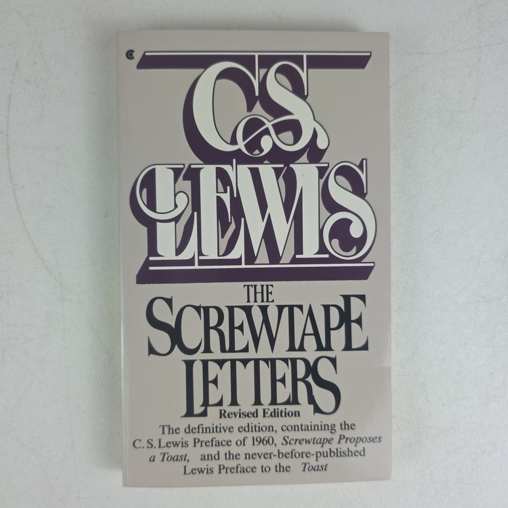 The Screwtape Letters – Paperback By Lewis, C.S. – GOOD