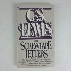 The Screwtape Letters – Paperback By Lewis, C.S. – GOOD
