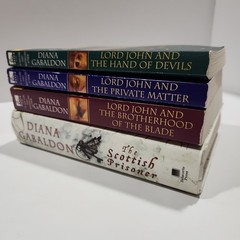 Diana Gabaldon Lord John Series 4 Book Lot VGC