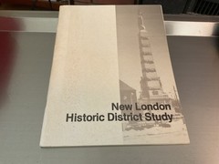 New London Connecticut Historic District Study 1978 Magazine