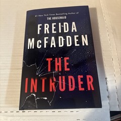 The Intruder By Freida McFadden Hardcover Sprayed Edges 2025