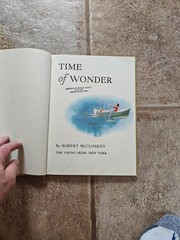 Time of Wonder by Robert McCloskey