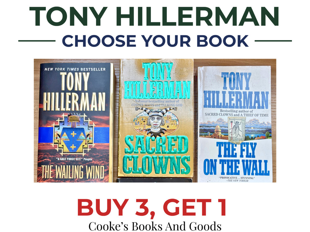 Tony Hillerman Paperback Books Choose Your Book Leaphorn Chee Mystery Thriller