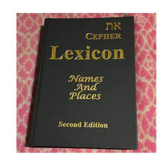 Cepher Lexicon Names And Places 2nd Ed by Stephen Pidgeon, Hardcover make offer