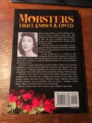 MOBSTERS I HAVE KNOWN AND LOVED By Frances Mckee Signed! Brand New Pbk 246 Pages
