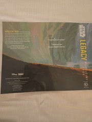 SDCC 26 Exclusive Dust Jacket Star Wars: Legacy by Madeleine Roux With Bonus Bk