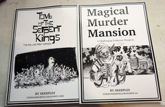 Magical Murder Mansion & Tomb of the Serpent Kings RPG by Skerples
