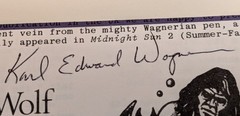 Gods In Darkness Karl Edward Wagner Kane Novels (Book Club, 2002) Cut Signature