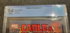 INSURED! Cable and Deadpool #1 Graded Comic 9.4 2004 First Print Issue Nicieza
